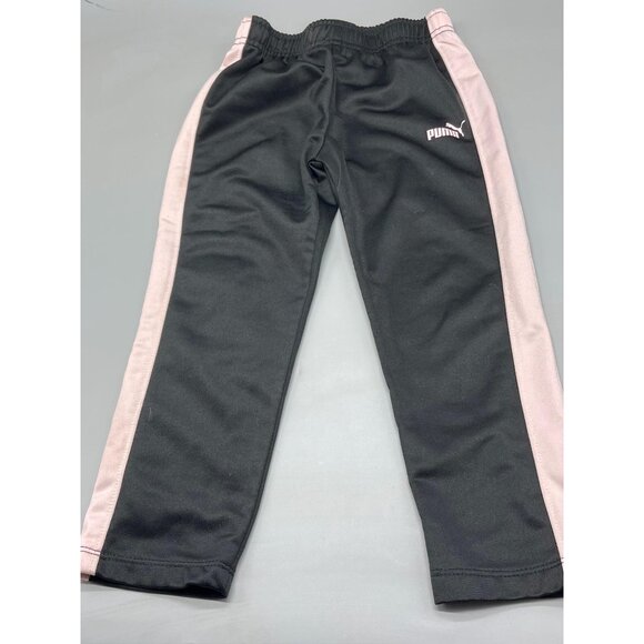 Puma jogger suit sweatshirt pants zip up elastic waist pockets puma kids 4 READ - Picture 9 of 11